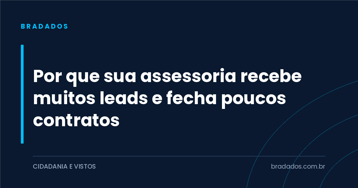Funil de vendas mostrando alto volume de leads e baixa conversão